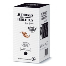 Judiones de La Granja Con Boletus